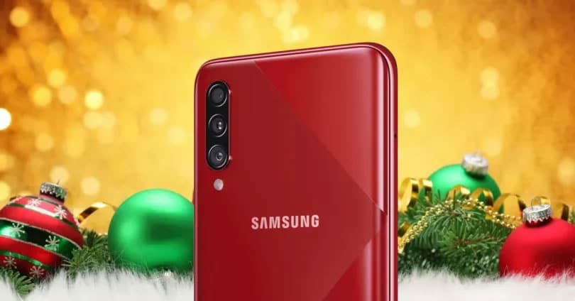 Samsung-Telefon-Geschenk