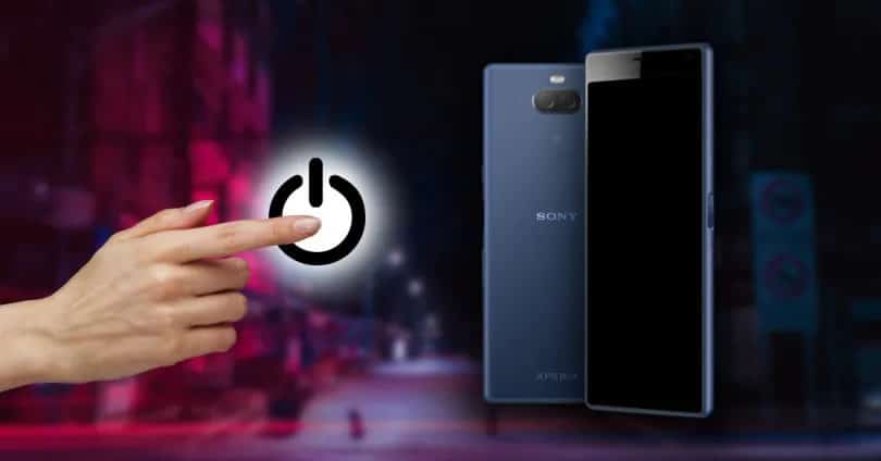 Sony-Xperia-påslagning