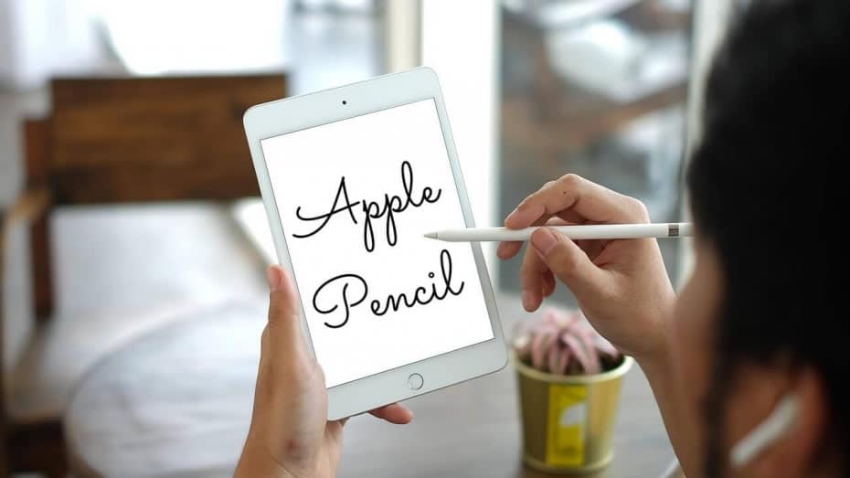 iPad-Apfel-Bleistift