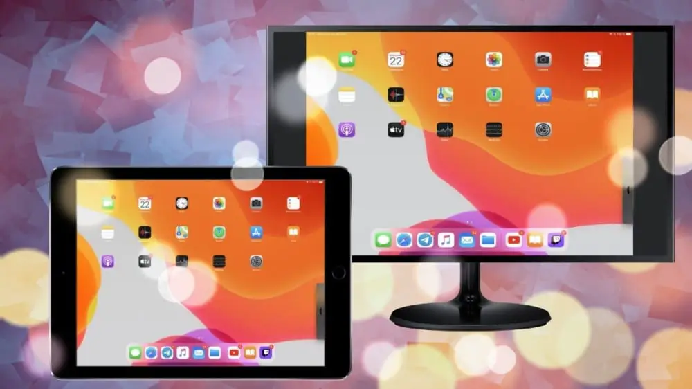 Odeslat obrazovku iPad na externí monitor