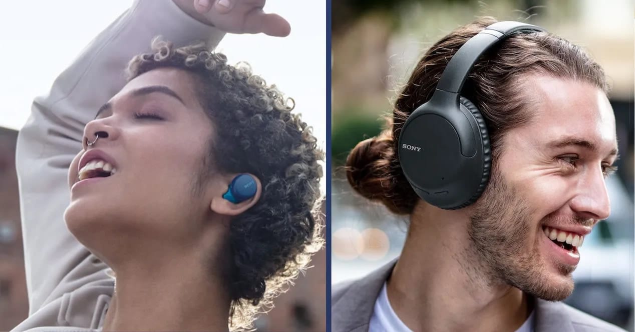Sony støydempende hodetelefoner