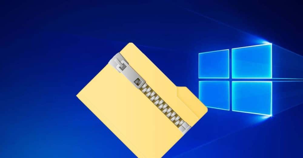 Auf komprimierte Dateien in Windows 10 zugreifen oder diese öffnen