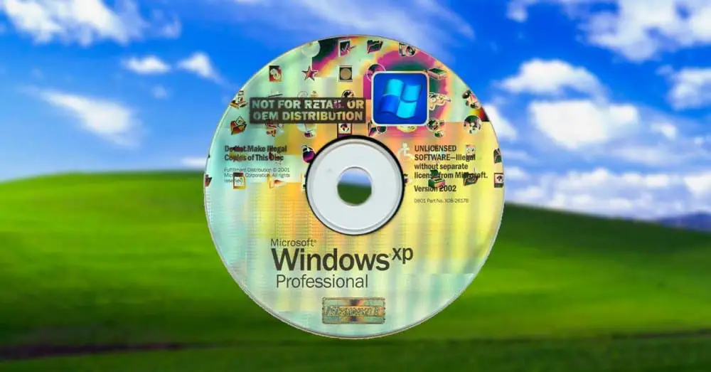 Lataa ISO Windows XP: stä