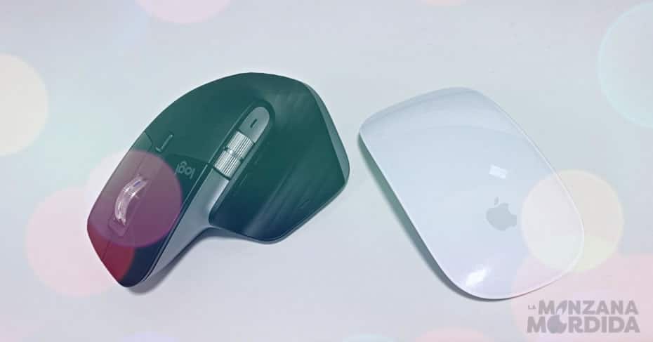 Logitech MX Master กับ Apple Magic Mouse 2