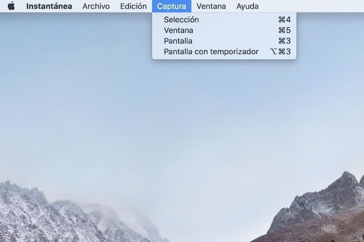 Machen Sie einen Screenshot auf dem Mac