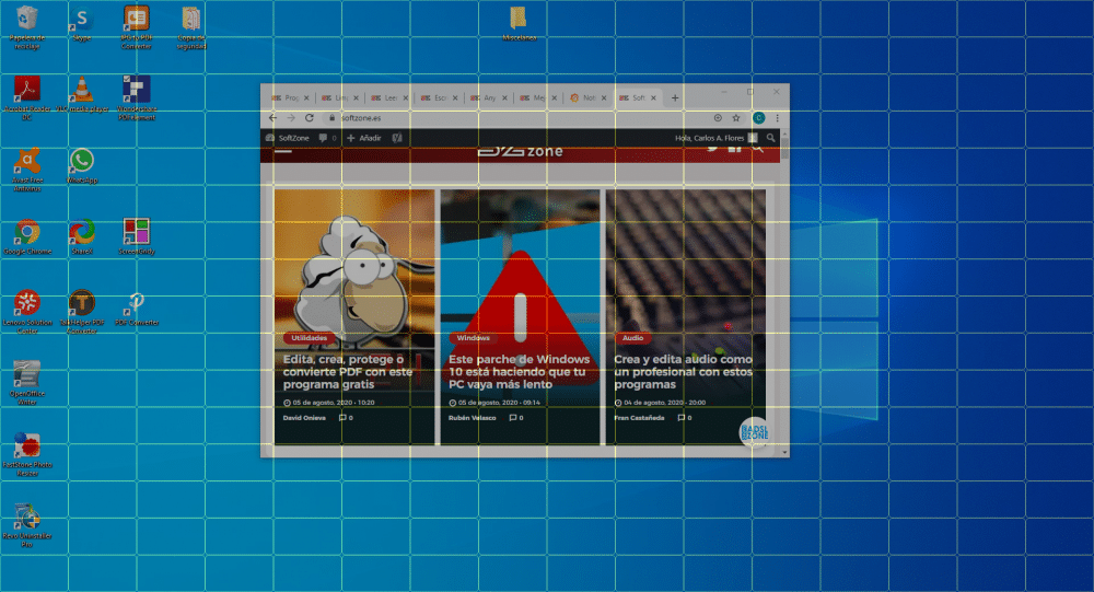 ScreenGridy：Windows 10用デスクトップマネージャー