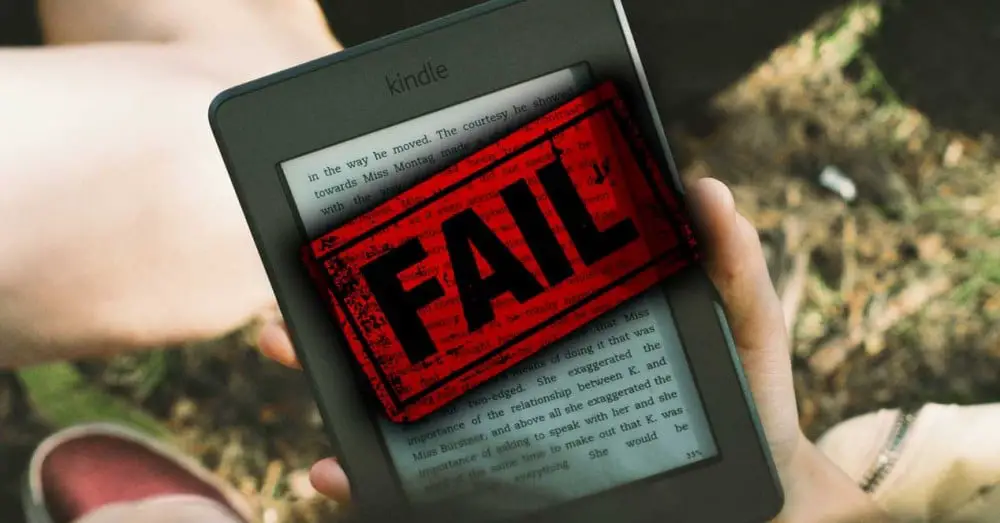 eBookを開く際のエラー：Kindleでコンテンツの問題を修正する