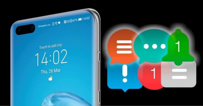 Huawei: Uložit oznámení, aby se později zobrazily