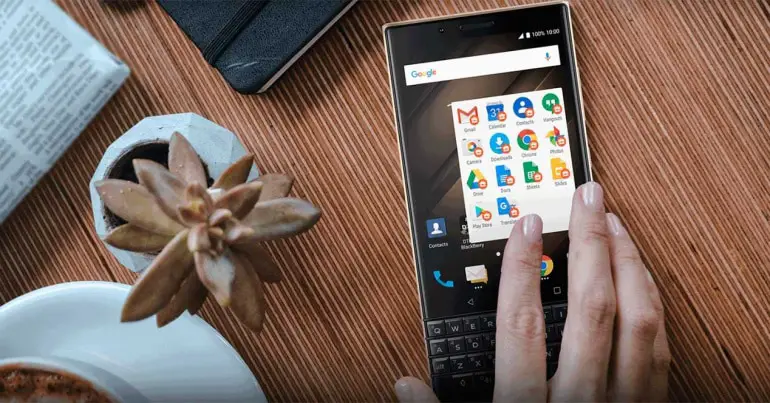 Blackberry เปิดตัวโทรศัพท์ 5G รุ่นใหม่สำหรับปี 2021