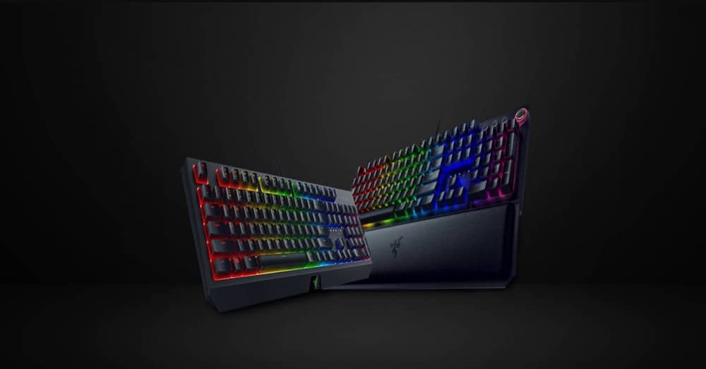 Razer BlackWidow Gaming Keyboards med alle modeller