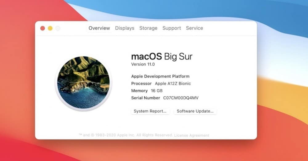 Lancio di macOS Big Sur e Mac con ARM