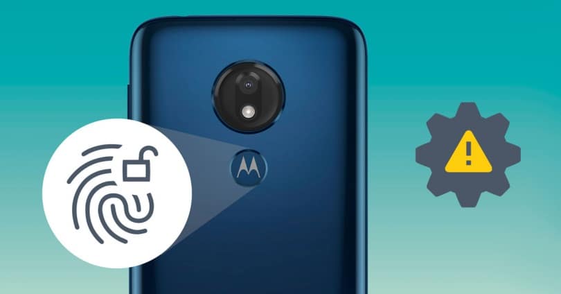 Løs problemer med fingeravtrykkssensoren på Motorola