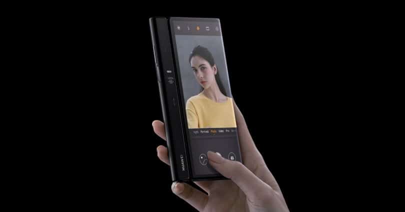 Huawei Mate X2: Images de sa conception