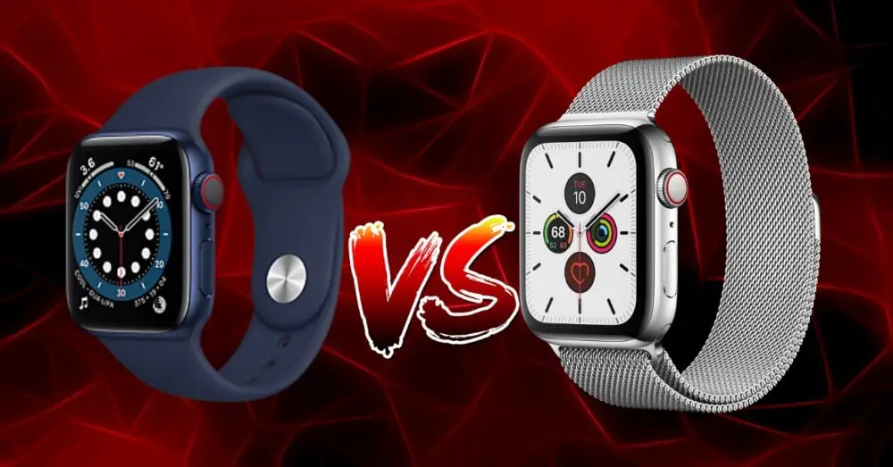 Apple Watch Series 6 gegen Series 5