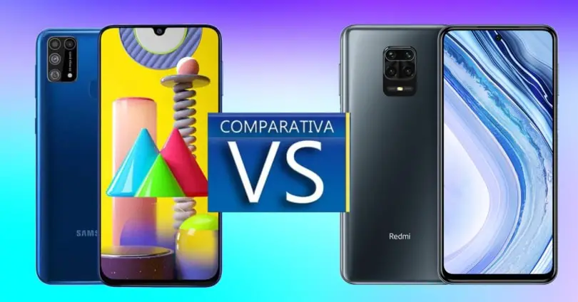 Samsung Galaxy M31 เทียบกับ Xiaomi Redmi Note 9 Pro