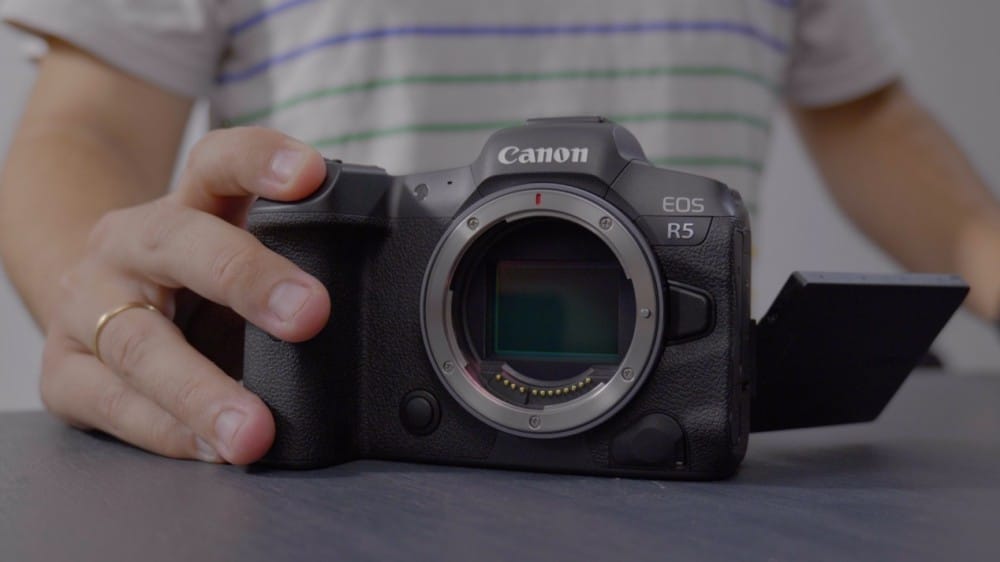 Sådan forbedres spredning Canon EOS R5 og optager 8K-video