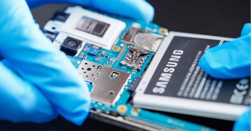 Nieuwe Samsung mobiele reparatieservice