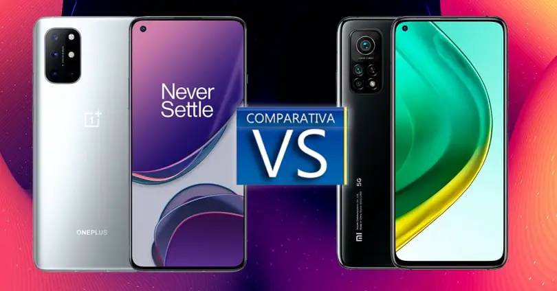 oneplus 8t contre xiaomi mi 10t