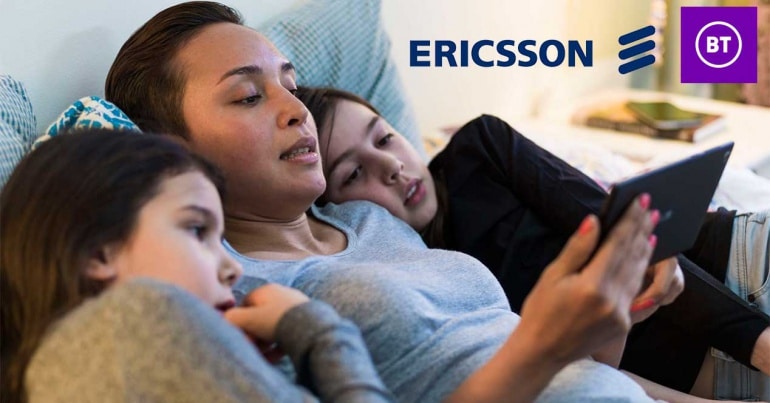 Vereinbarung zwischen Ericsson und BT
