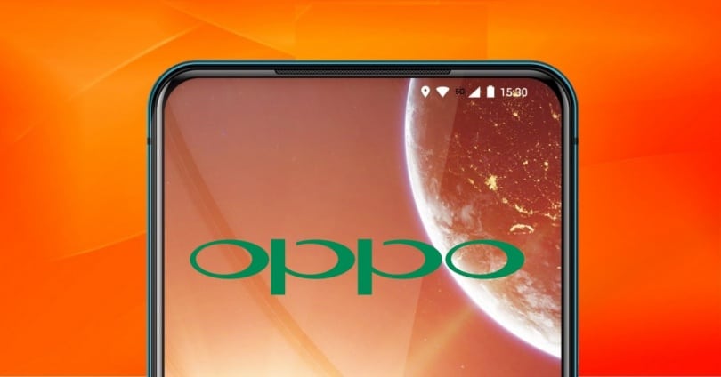 OPPO Mobile mit versteckter Kamera auf dem Bildschirm