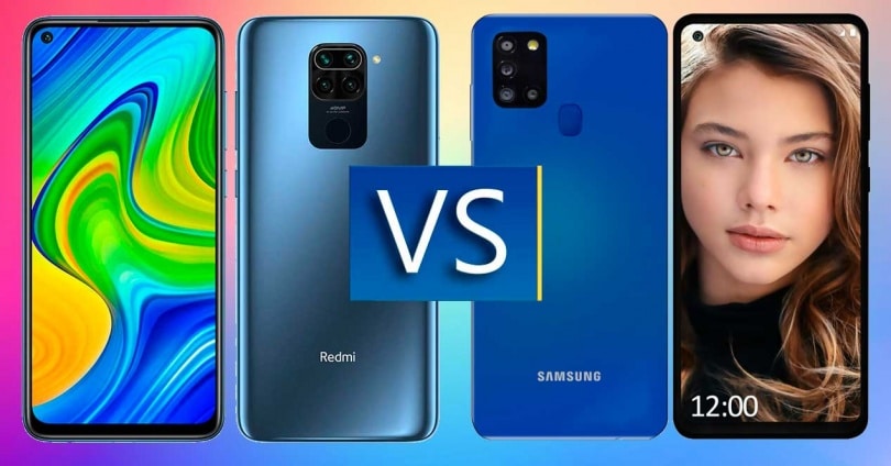 Redmi Note 9 vs Samsung Galaxy A21s