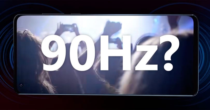 Hz des Motorola Edge-Bildschirms