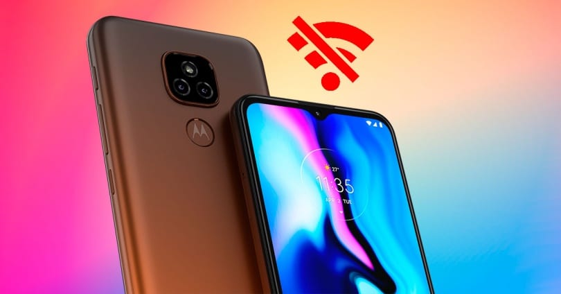 Motorola Mobile se odpojuje pouze z Wi-Fi