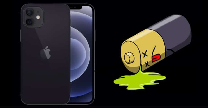 iPhone 12 batteriproblem