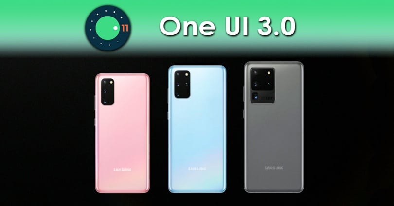 One UI 3.0 atteint le Galaxy S20