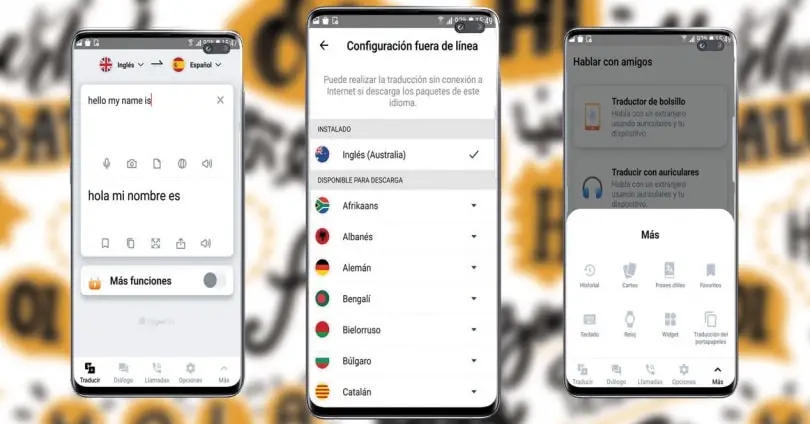 Application de traduction Lingvanex pour Android