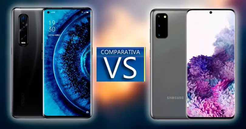 OPPO Find X2 Pro vs Samsung Galaxy S20+