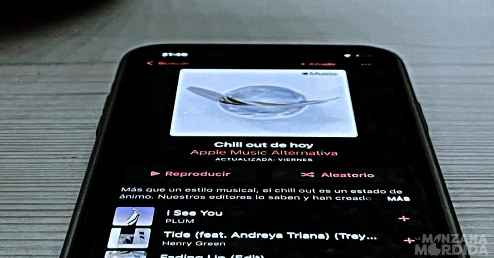 Skapa spellistor på Apple Music från iPhone