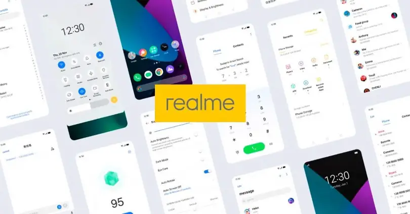 Skift appskuffetypen på din Realme