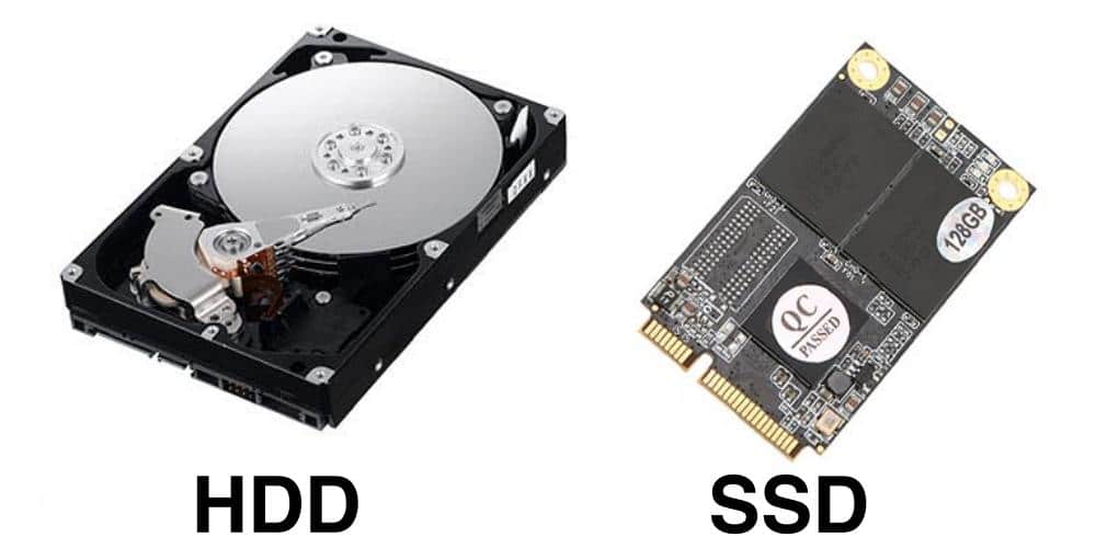 HDD a SSD