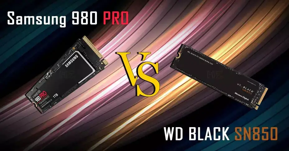 WD Black SN850 vs Samsung 980 PRO