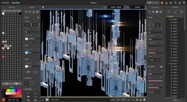 Magicavoxel ブロックに基づいて3dイメージを作成するアプリケーション Itigic