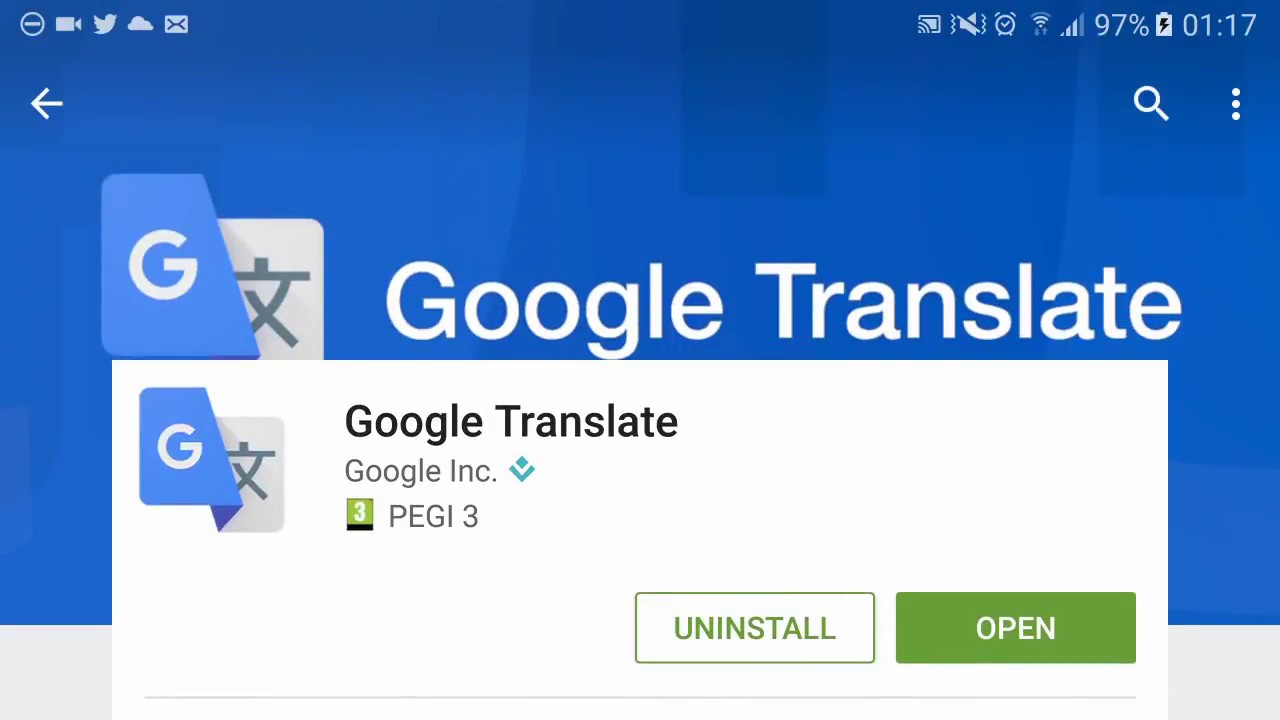 google translate app for android download free