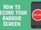 Androidの画面を記録する方法