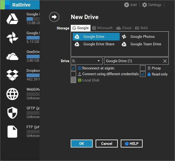 alternative to raidrive