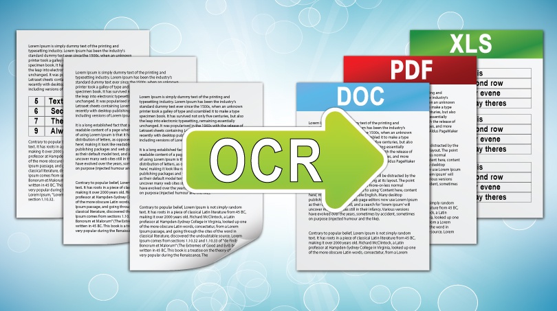 ซอฟต์แวร์ OCR