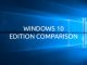 Сравнение Windows 10 Edition