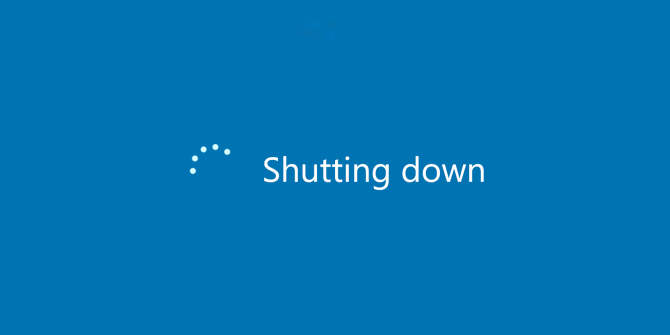 Окна Shutdown