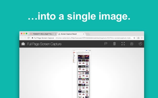 google chrome capture webpage capture large pages
