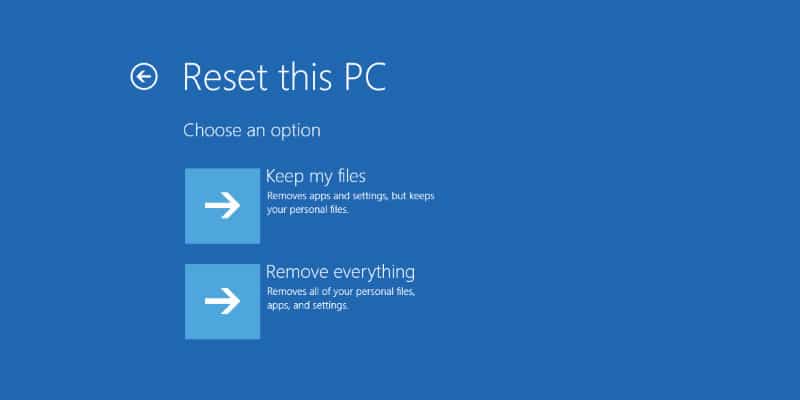 Differences Between Resetting and Restoring a Windows 10 PC | ITIGIC