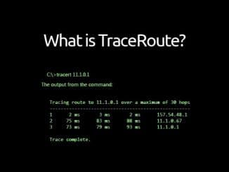 สิ่งที่เป็น-traceroute