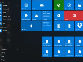 windows10タイル