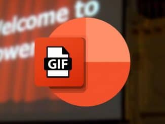 PowerPoint เพื่อ GIF