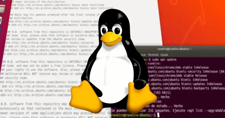 Обновление репозитория linux