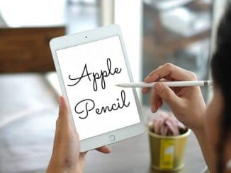 iPad-Apfel-Bleistift