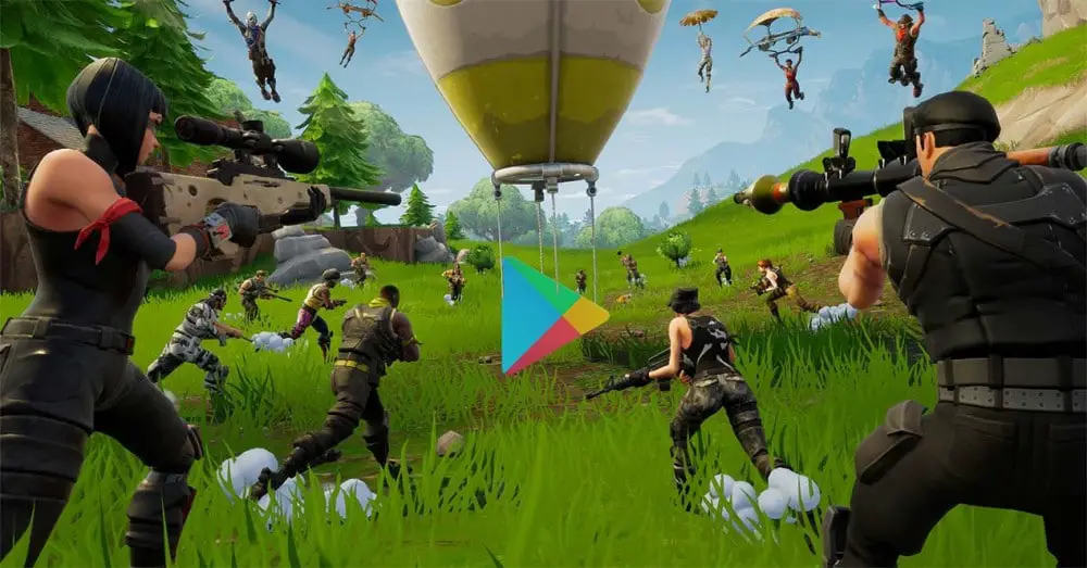 Android上的fortnite现在可以在google Play上下载 Itigic